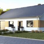 Projekt domu parterowego 97m2 z garażem