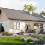 Projekt domu parterowego 76m2