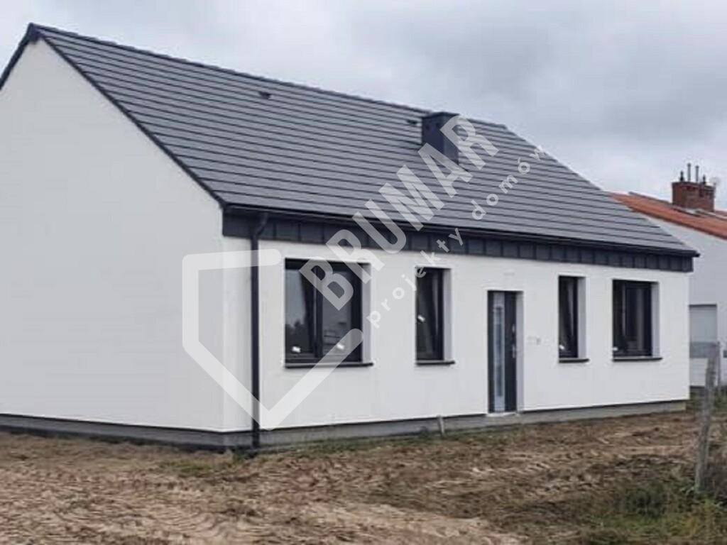 Projekt domu stodoła 94m2