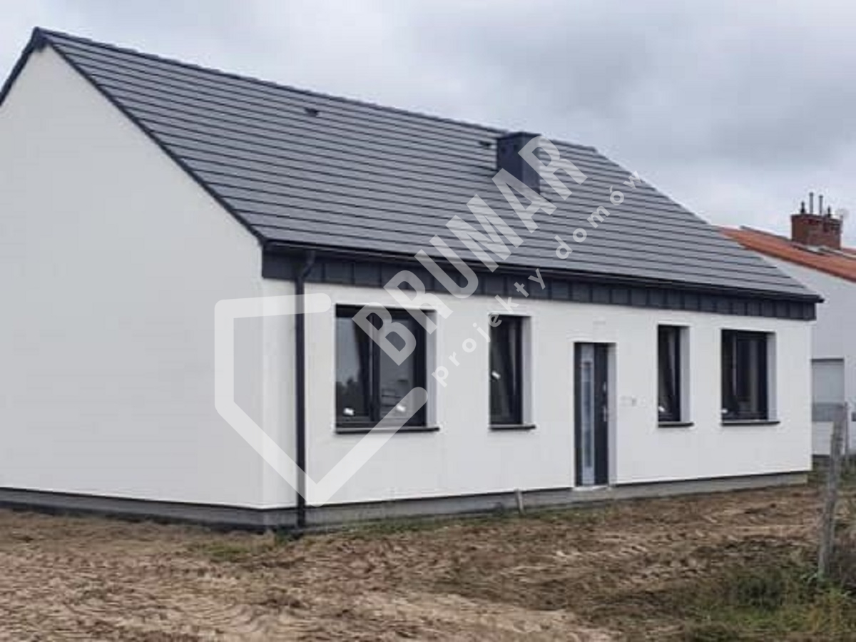 Projekt domu stodoła 94m2