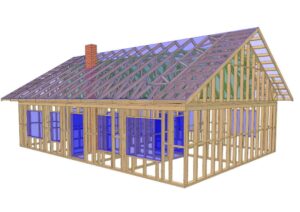 dom szkieletowy 94m2